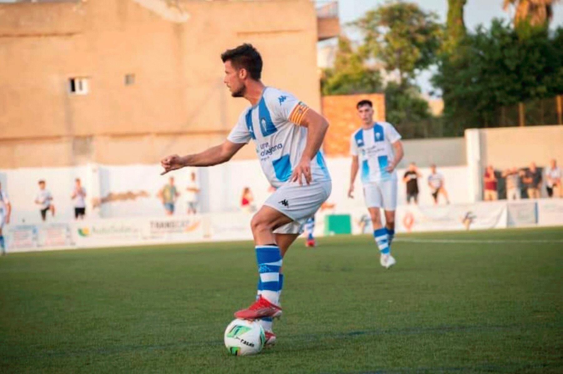 Pablo Carbonell, en el partido ante el Alzira de Copa Federación