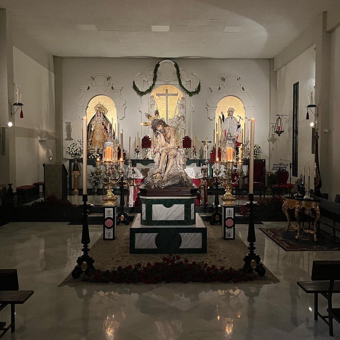 El titular de Humildad y Paciencia en la iglesia de San Vicente de Paúl en Málaga