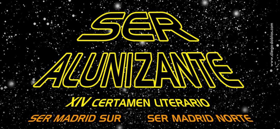 Cartel del XIV Certamen Literario de SER Madrid Sur