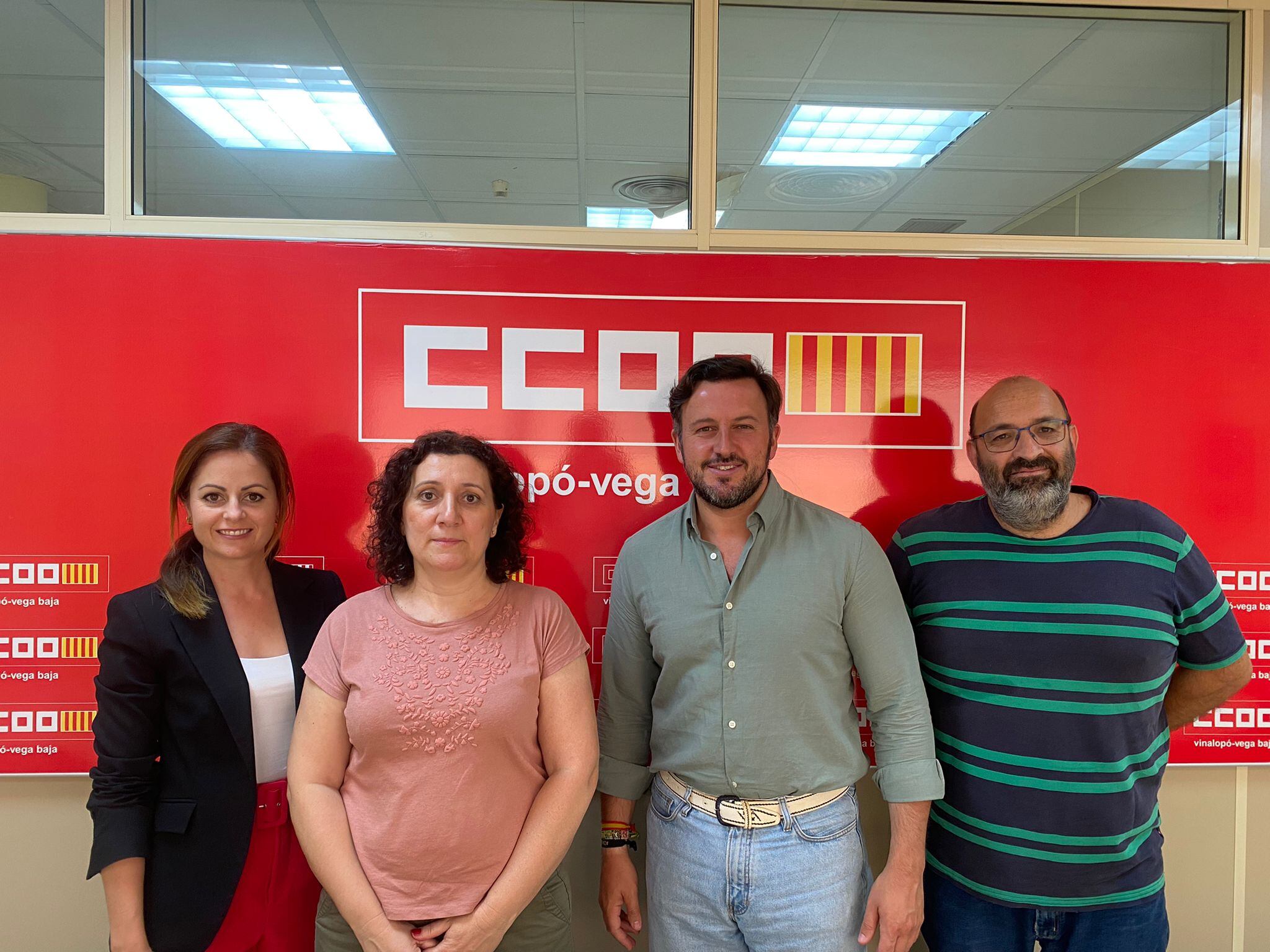 Imagen de los integrantes de la reunión