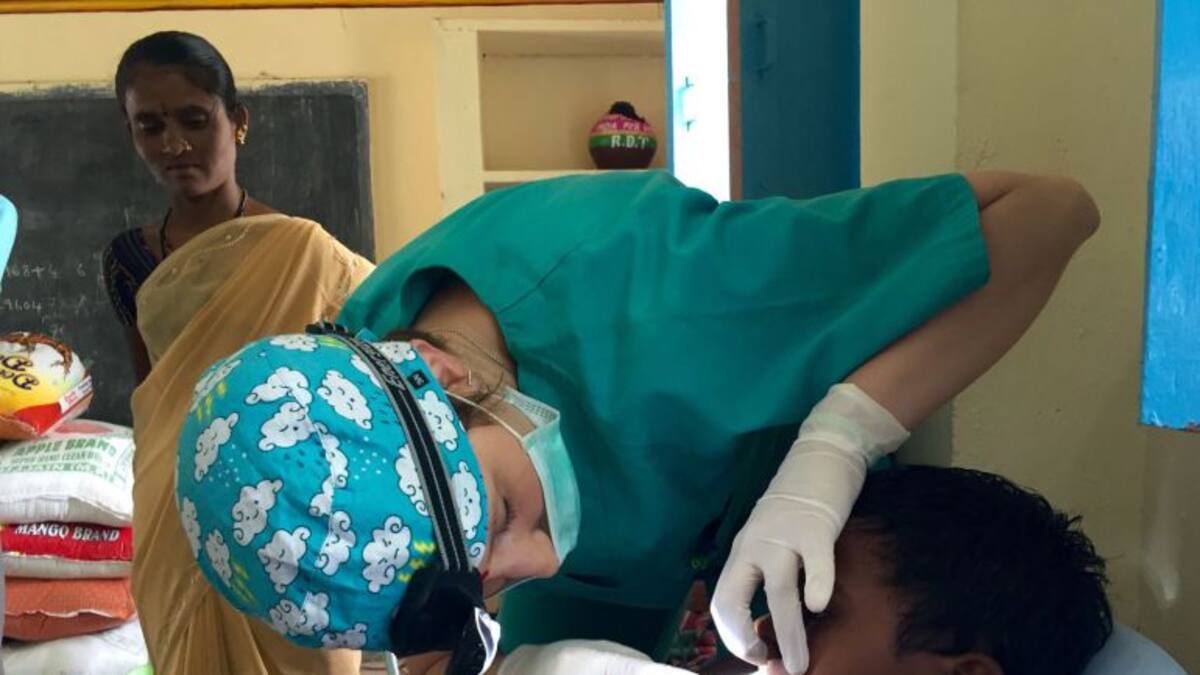 Tania Román, Dentistas sin Fronteras Fundación Vicente Ferrer