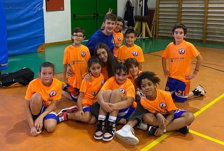 Encuentro provincial en Jaca para los peques del basket (Foto :J.L Aso)