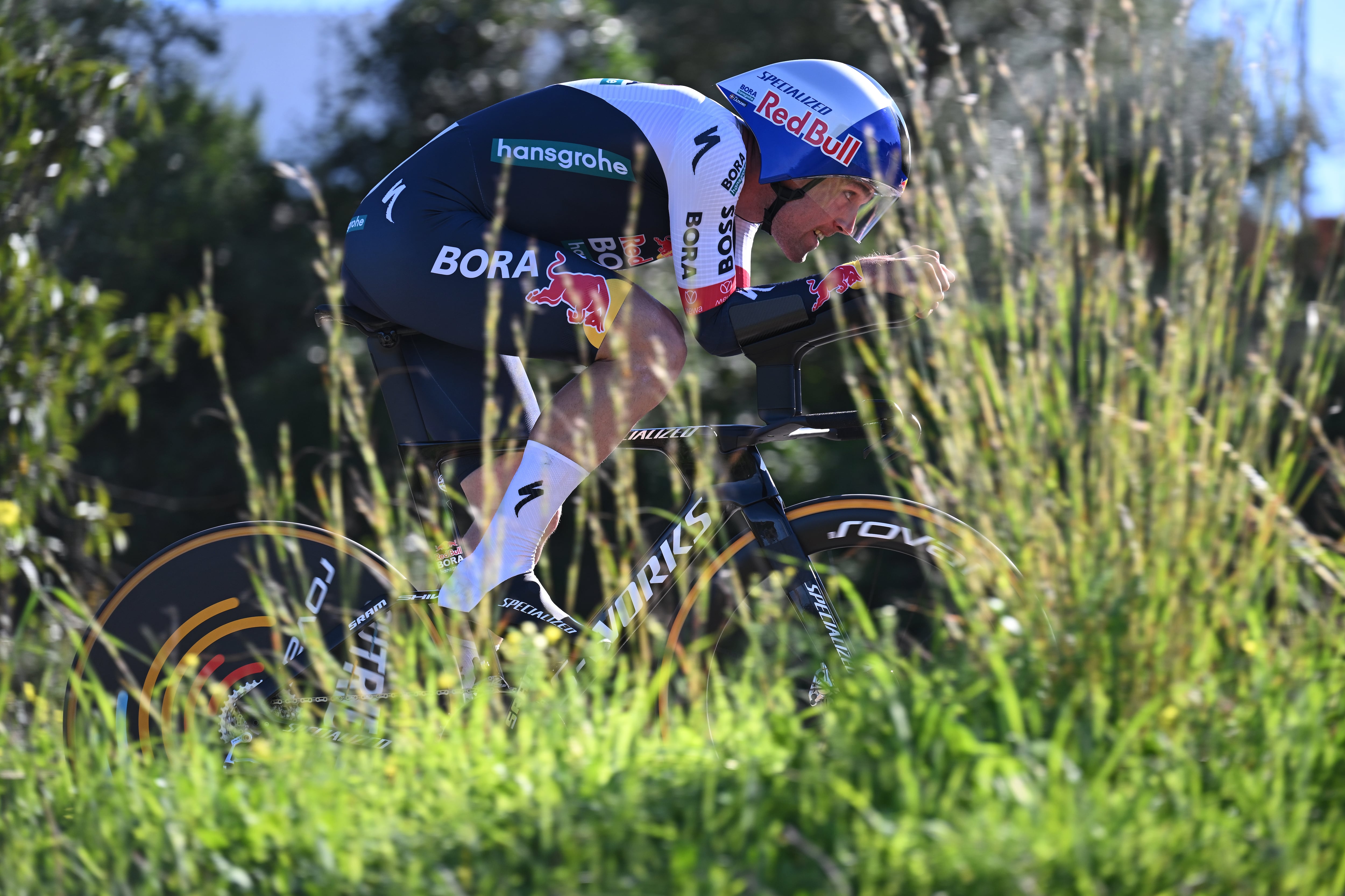 Imagen de archivo de Oier Lazkano, ciclista español del Red Bull-BORA