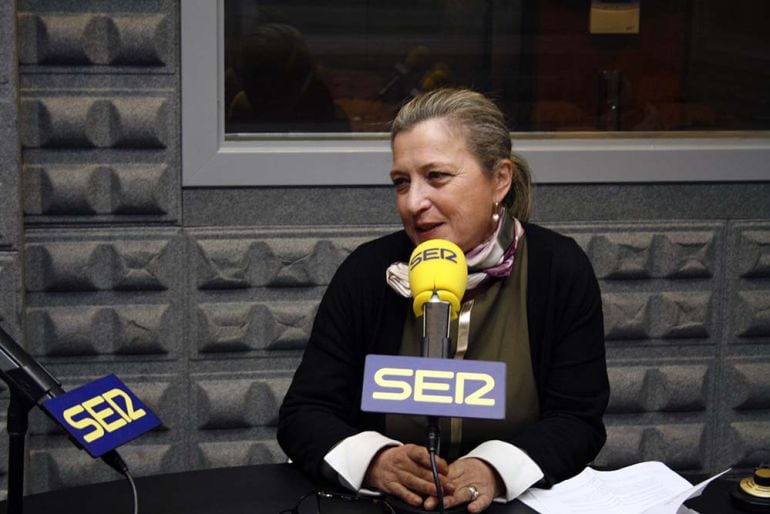 La delegada de Zona Franca en Radio Vigo