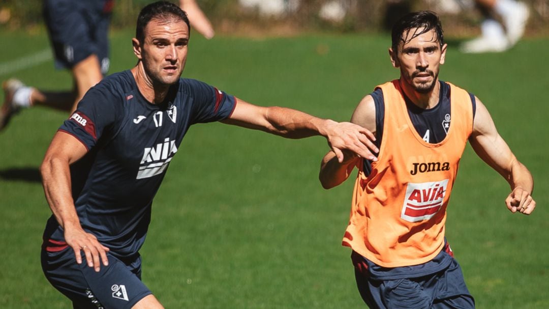 Kike García y Paulo Oliveira en Atxabalpe