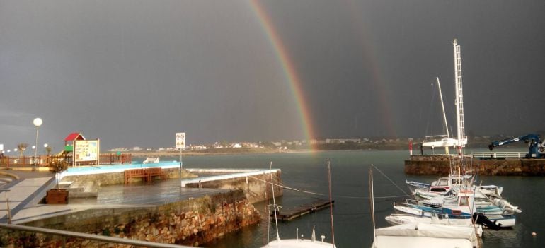 Entrada al puerto de Foz