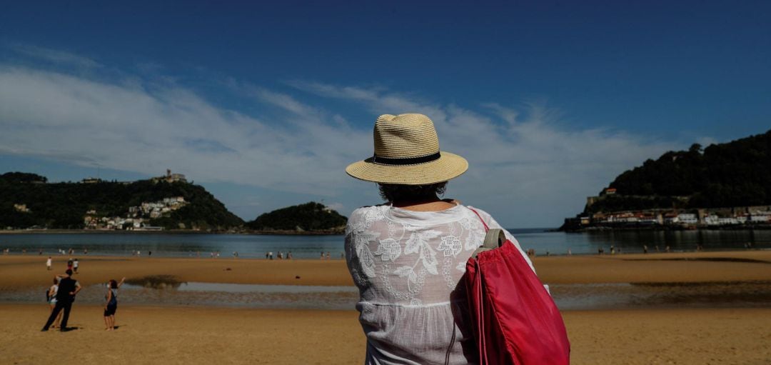 La playa de la Concha se cerrará con marea alta