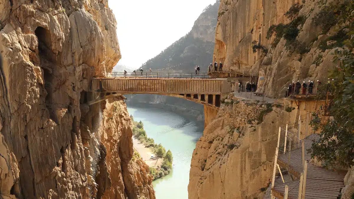 Salen a la venta el miércoles las entradas para visitar el Caminito del Rey del 30 de junio al 6 de diciembre