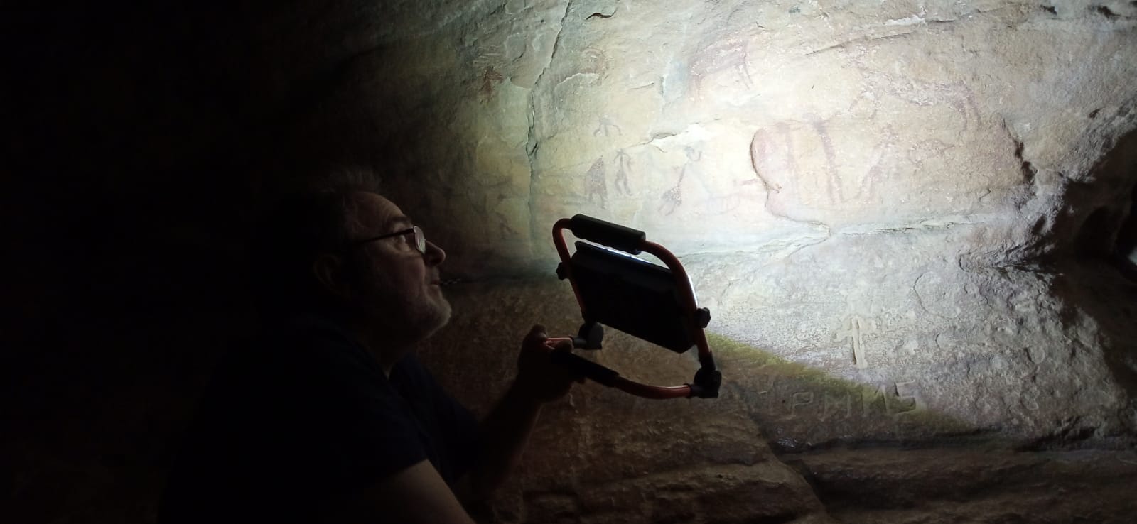 Pinturas rupestres del abrigo I del Barranco de Los Grajos de Cieza