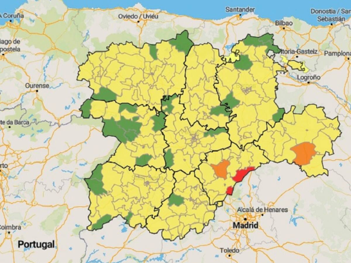 Castilla y León propone 26 zonas de salud para iniciar la desescalada