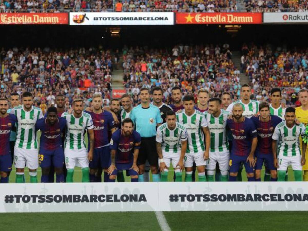 El Barça vence cómodamente al Betis en un partido cargado de emoción