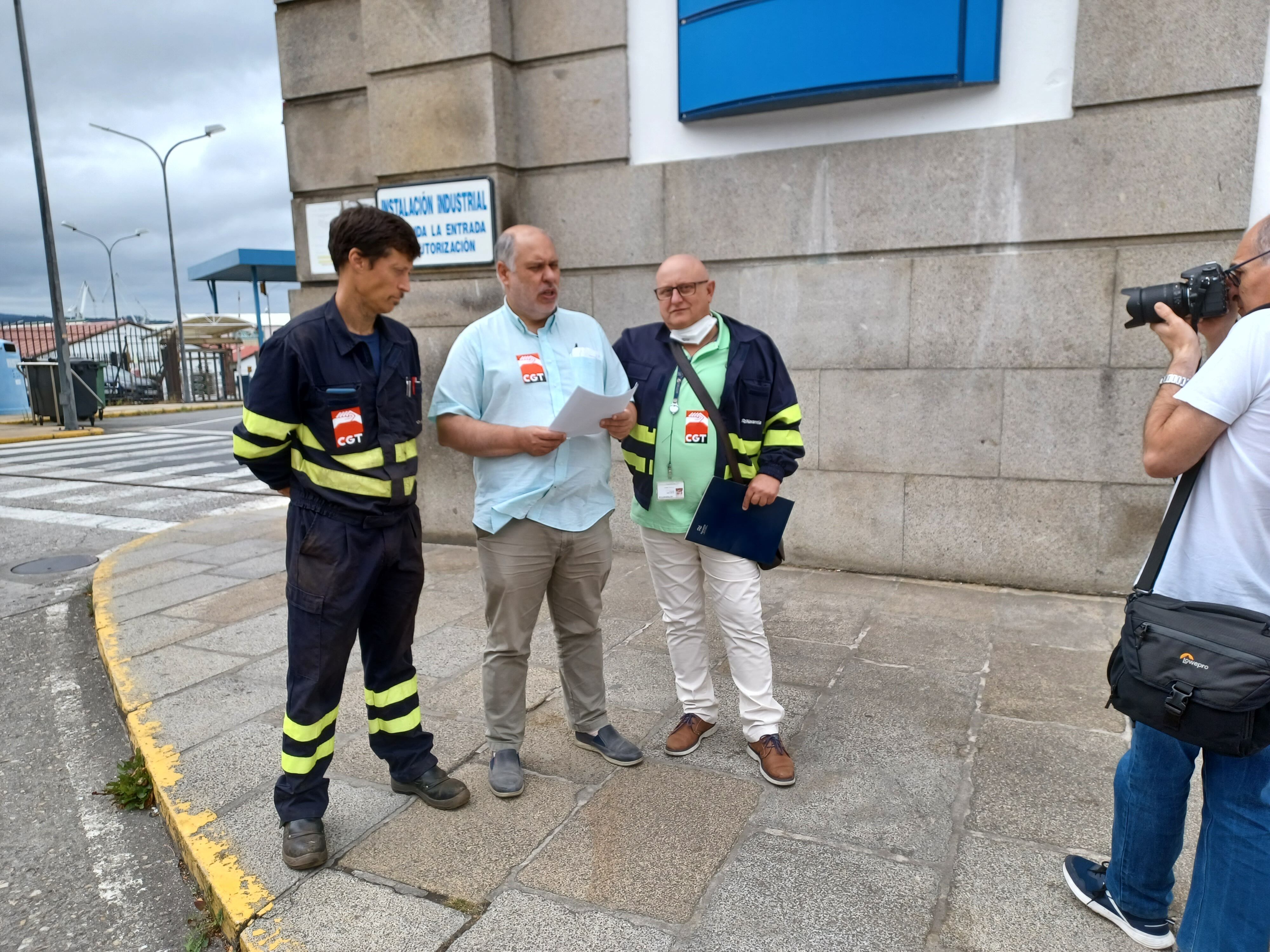 Comparecencia de miembros de CGT este viernes ante Navantia Ferrol