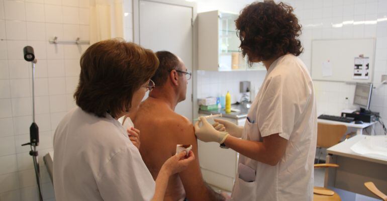 Imatge d'una de les consultes de l'hospital lleidatà.