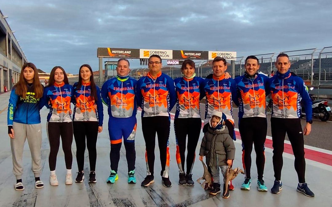 Deportistas de OscaRoller en Motorland