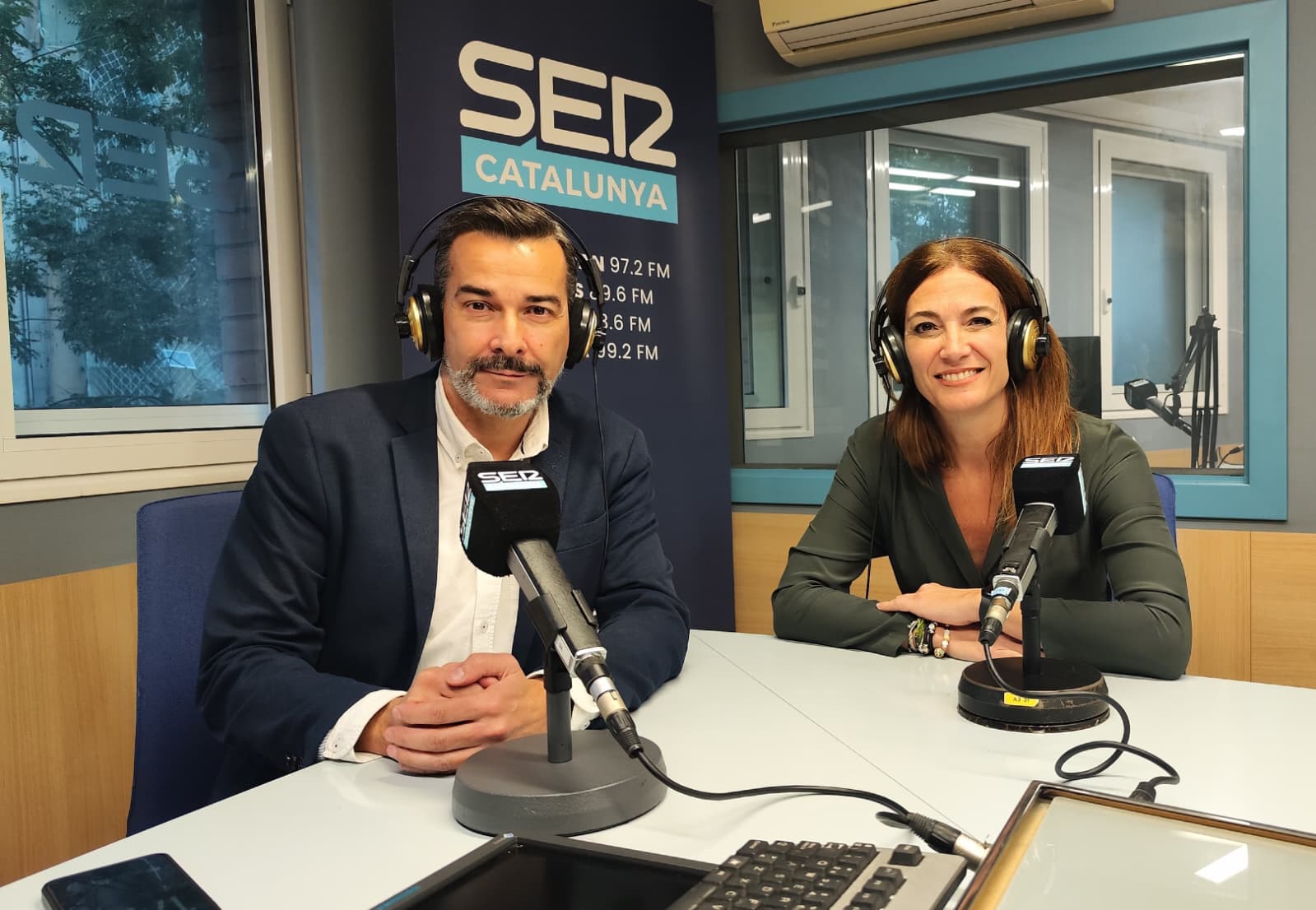 José Luís Cunillera i Alexandra Balaguer, fundadors de l&#039;Agència OMA de Lleida. Convidats a l&#039;Empresaris de Ràdio Lleida-SER Catalunya.