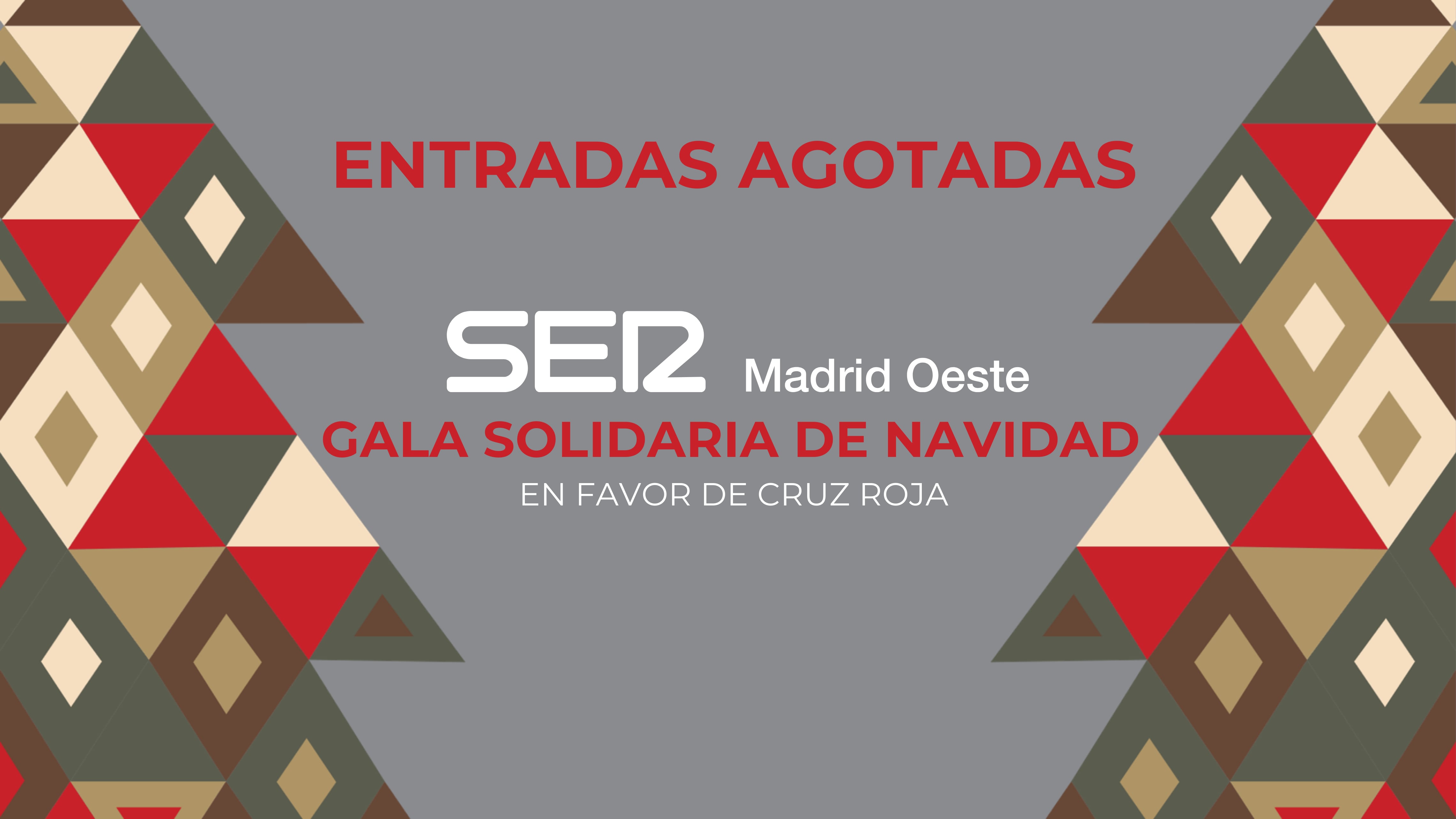 Cartel de la Gala Solidaria de Ser Madrid Oeste