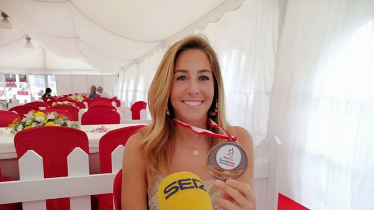 María López, capitana de la selección española de hockey hierba