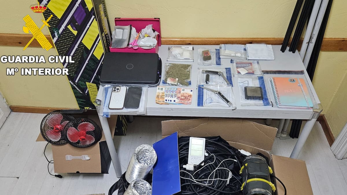 Dos detenidos en Toral de los Vados por menudeo de hachís