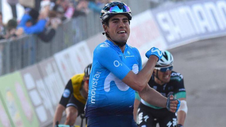 MIkel Landa tiene complicada su presencia en la Vuelta.