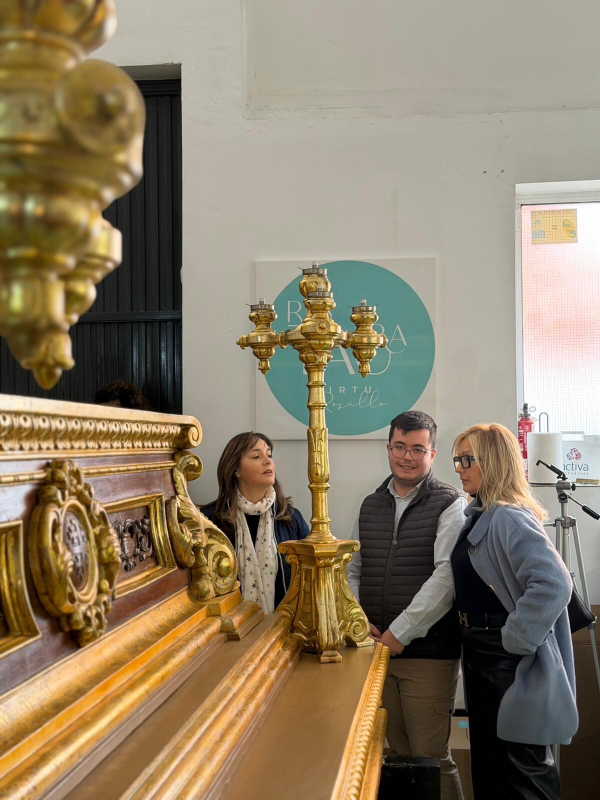 Momento de la visita