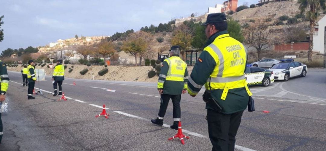 Imagen de archivo de un Control de Drogas de la Guardia Civil