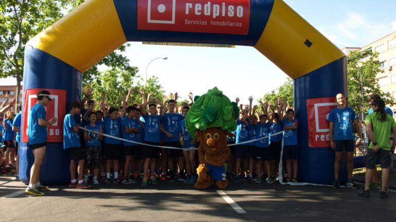 Carrera popular en Vallecas. 