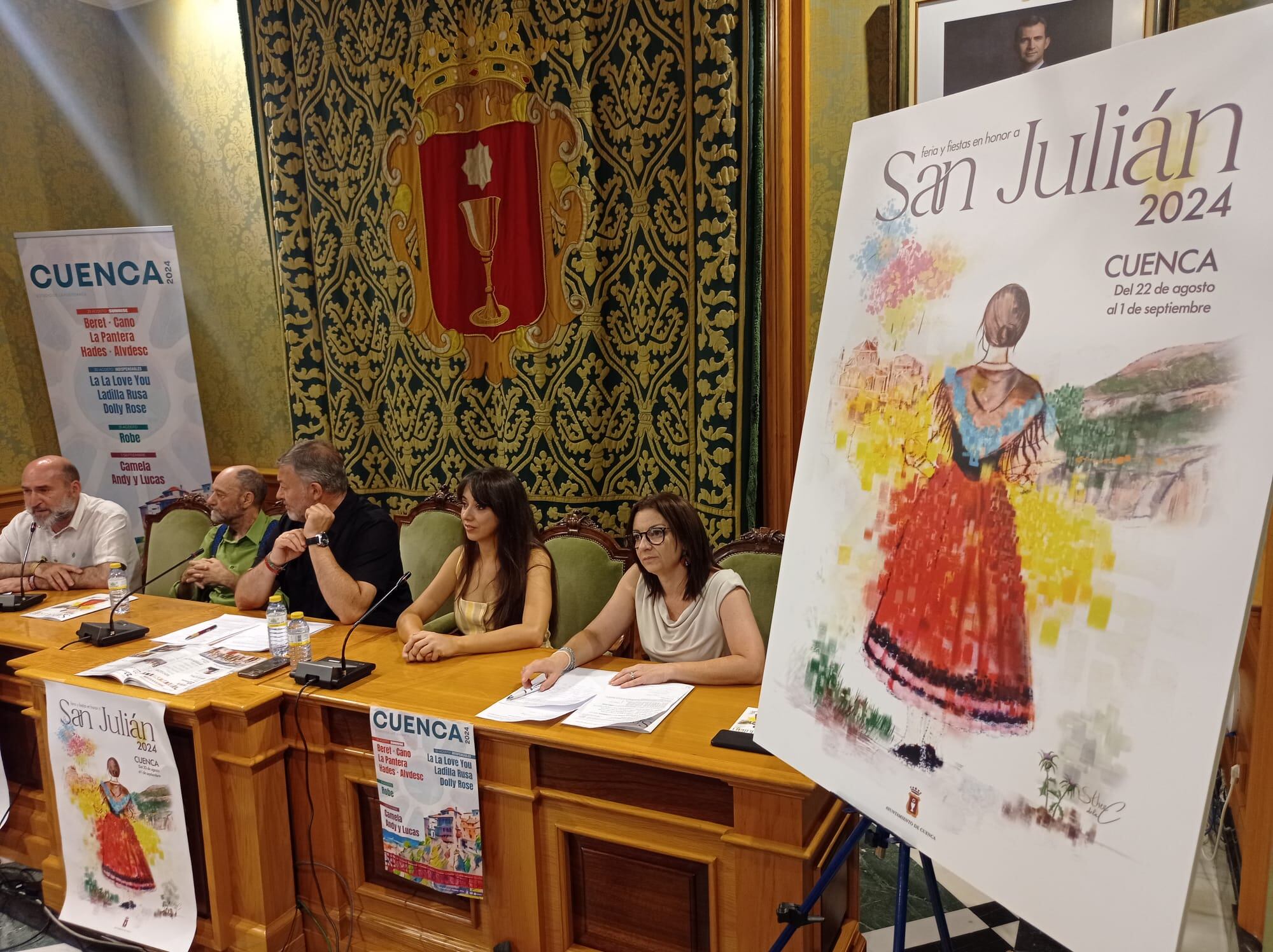 Presentación del cartel y el programa de la Feria y Fiestas de San Julián