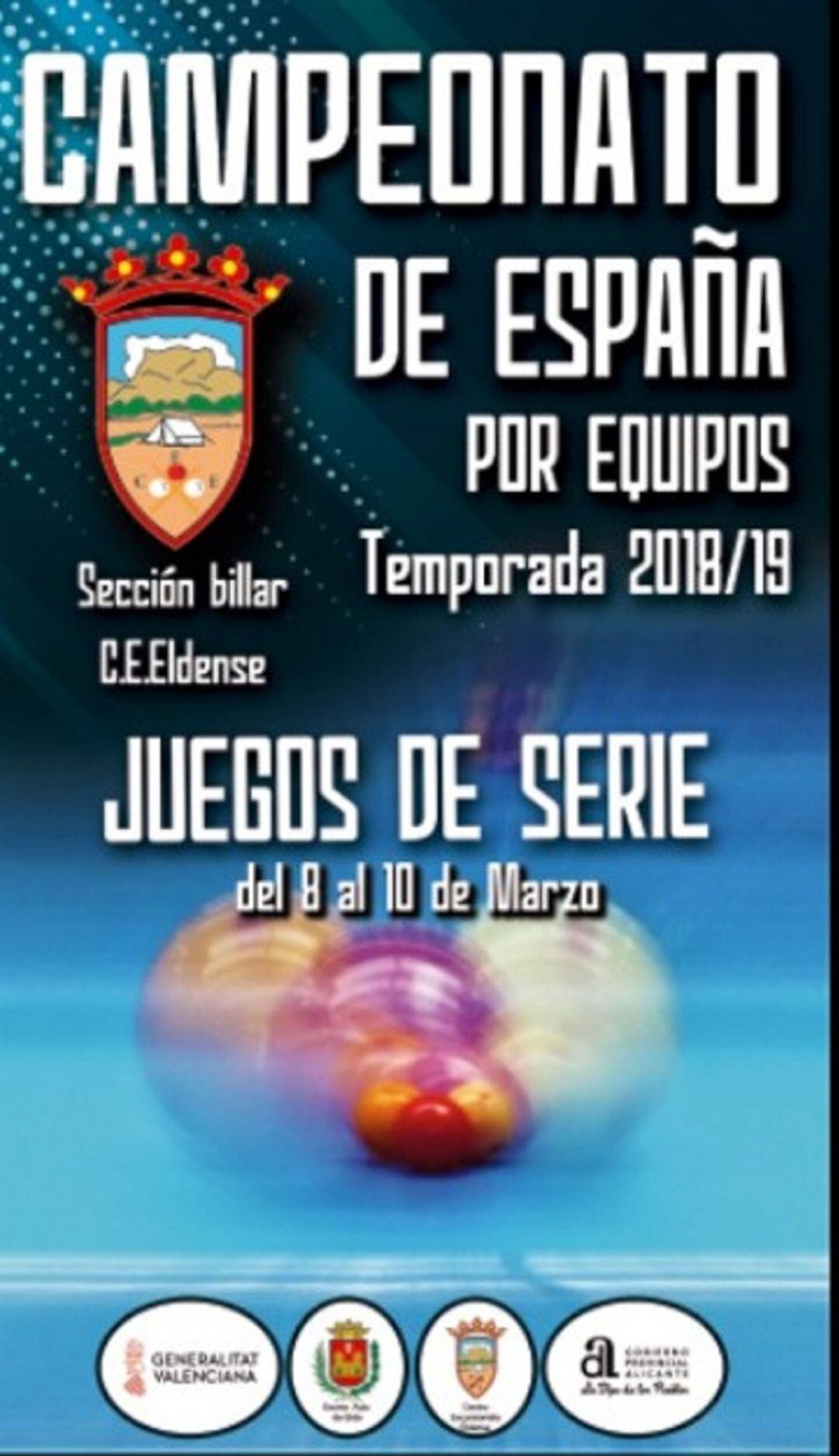 Los mejores billaristas de la especialidad se citan en Elda