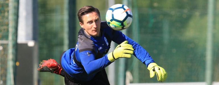 Tyton en un entrenamiento