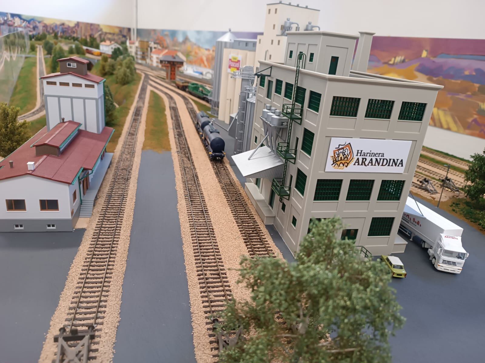 Maqueta del Museo del Tren en Aranda de Duero