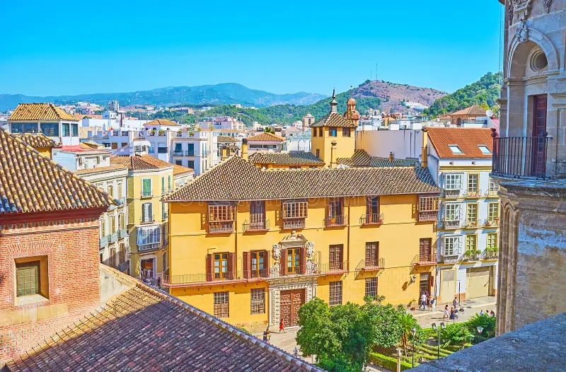 Palacio de Zea-Salvatierra en el Centro de Málaga