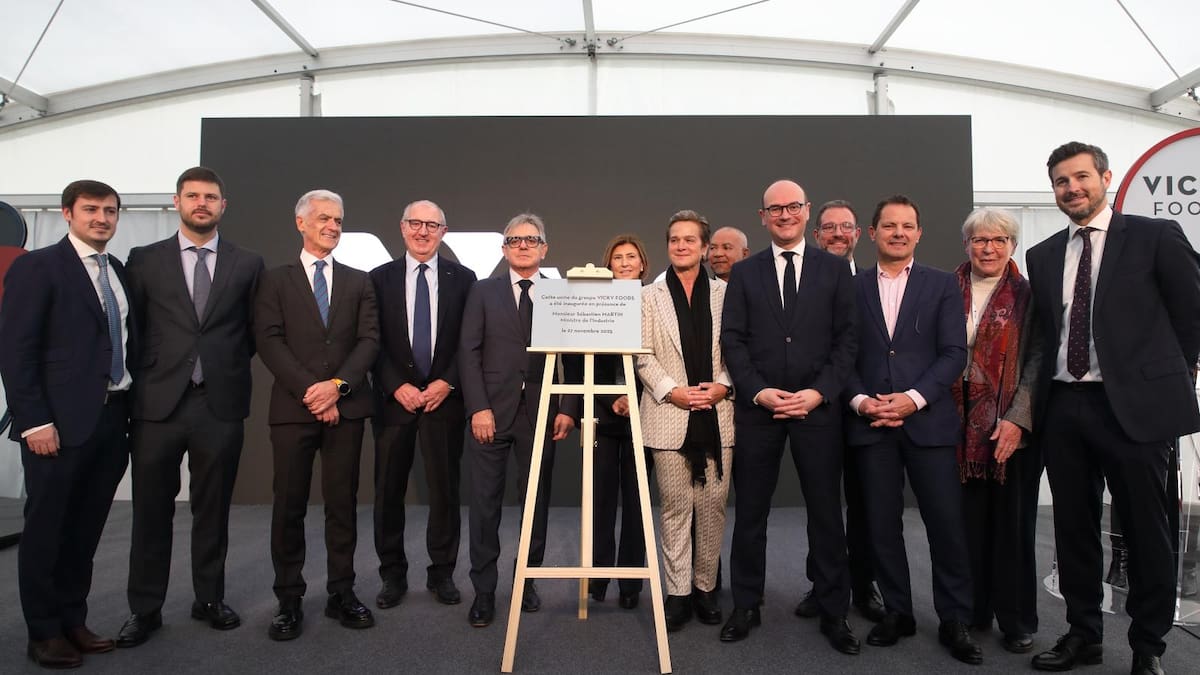 Vicky Foods inaugura su primera planta de producción en Francia