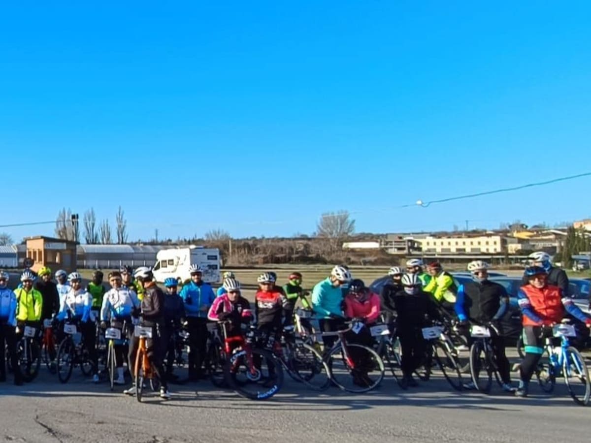 Sariñena acogió la segunda ruta de Tu Reto Huesca La Magia