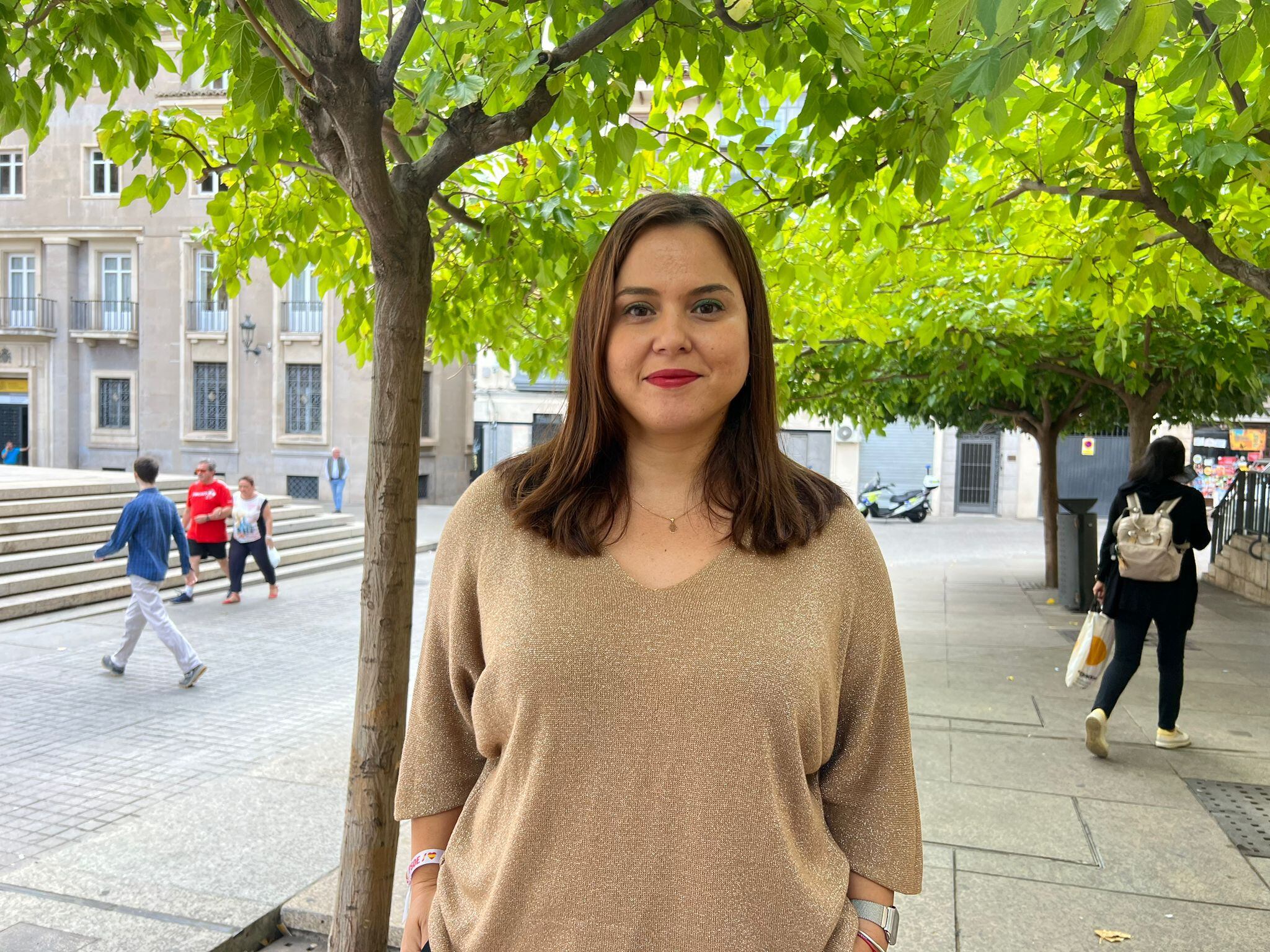 Concejala Socialista Ángeles Díaz