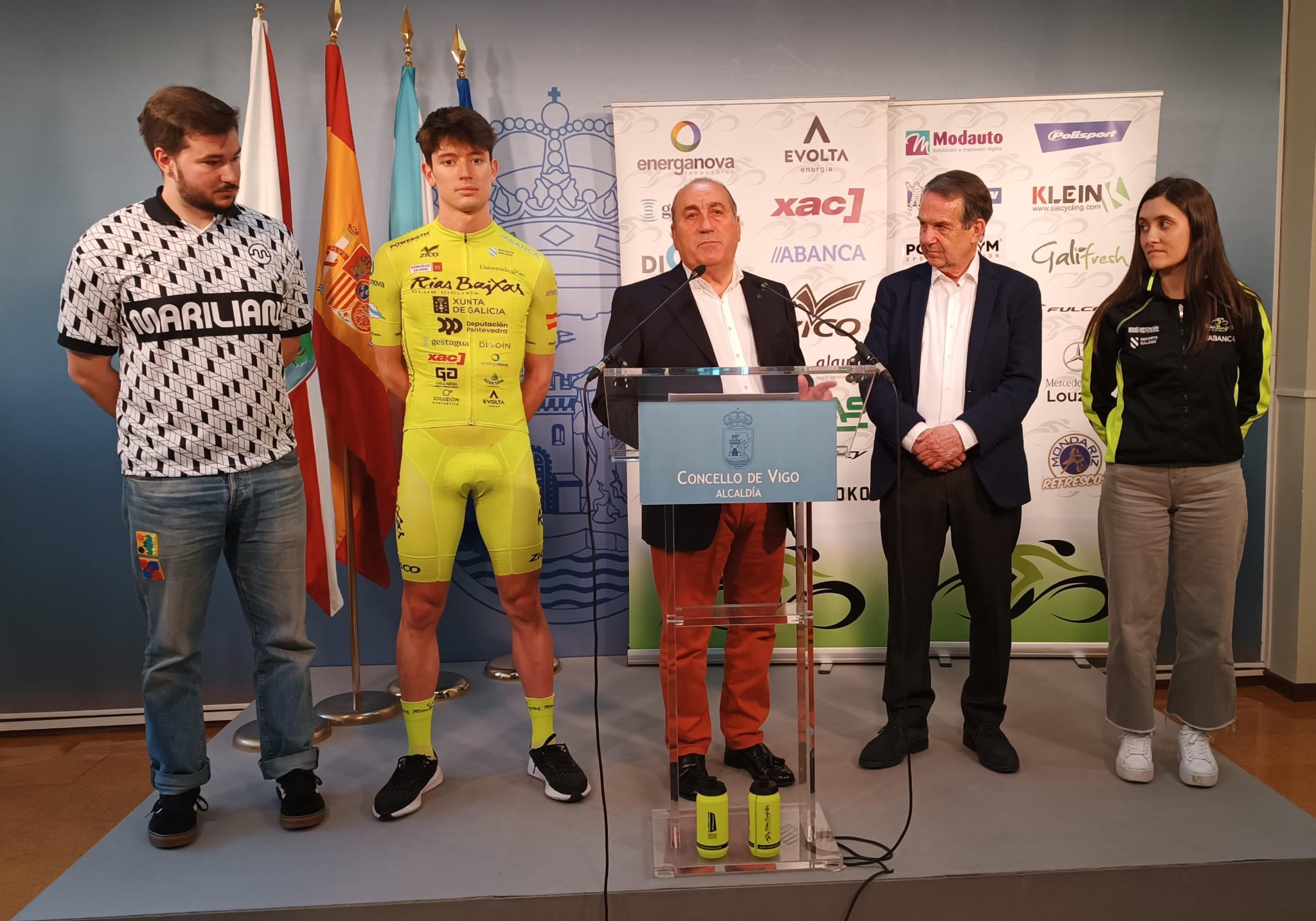 Presentación del trazado vigués de la Copa de España de ciclismo