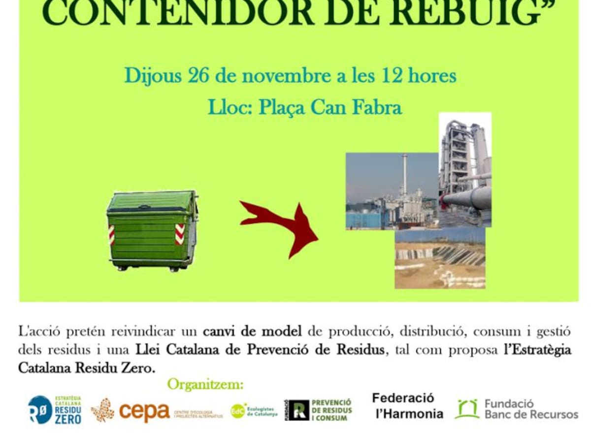 'Les administracions han de canviar el model de gestió de residus perquè afavoreixi el reciclatge màxim'