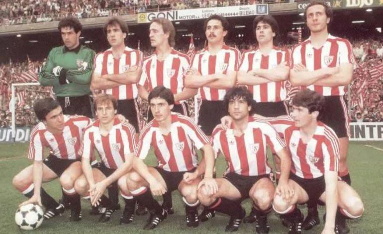 El Athletic que ganó la Liga en la temporada 1983-84.