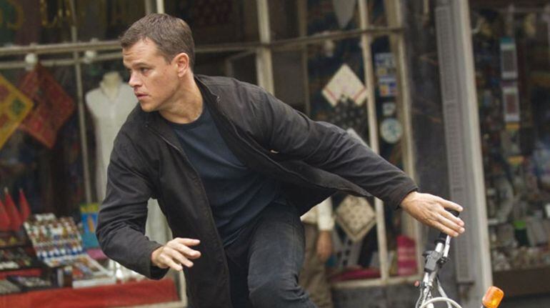 El actor Matt Damon durante el rodaje de El caso Bourne 5 en Santa Cruz de Tenerife. 