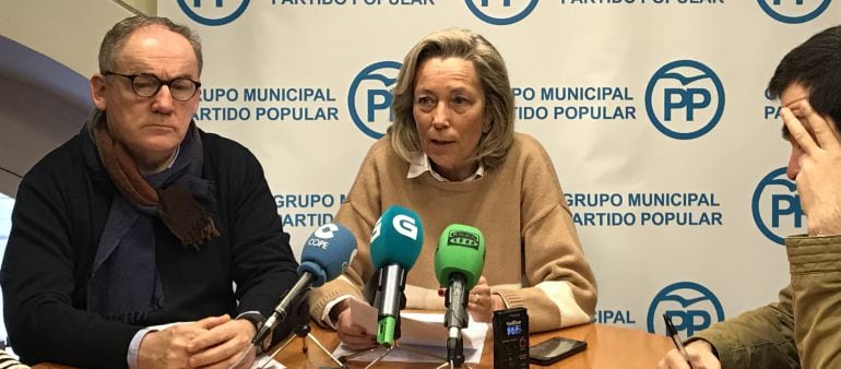 Rueda de prensa de Rosa Gallego