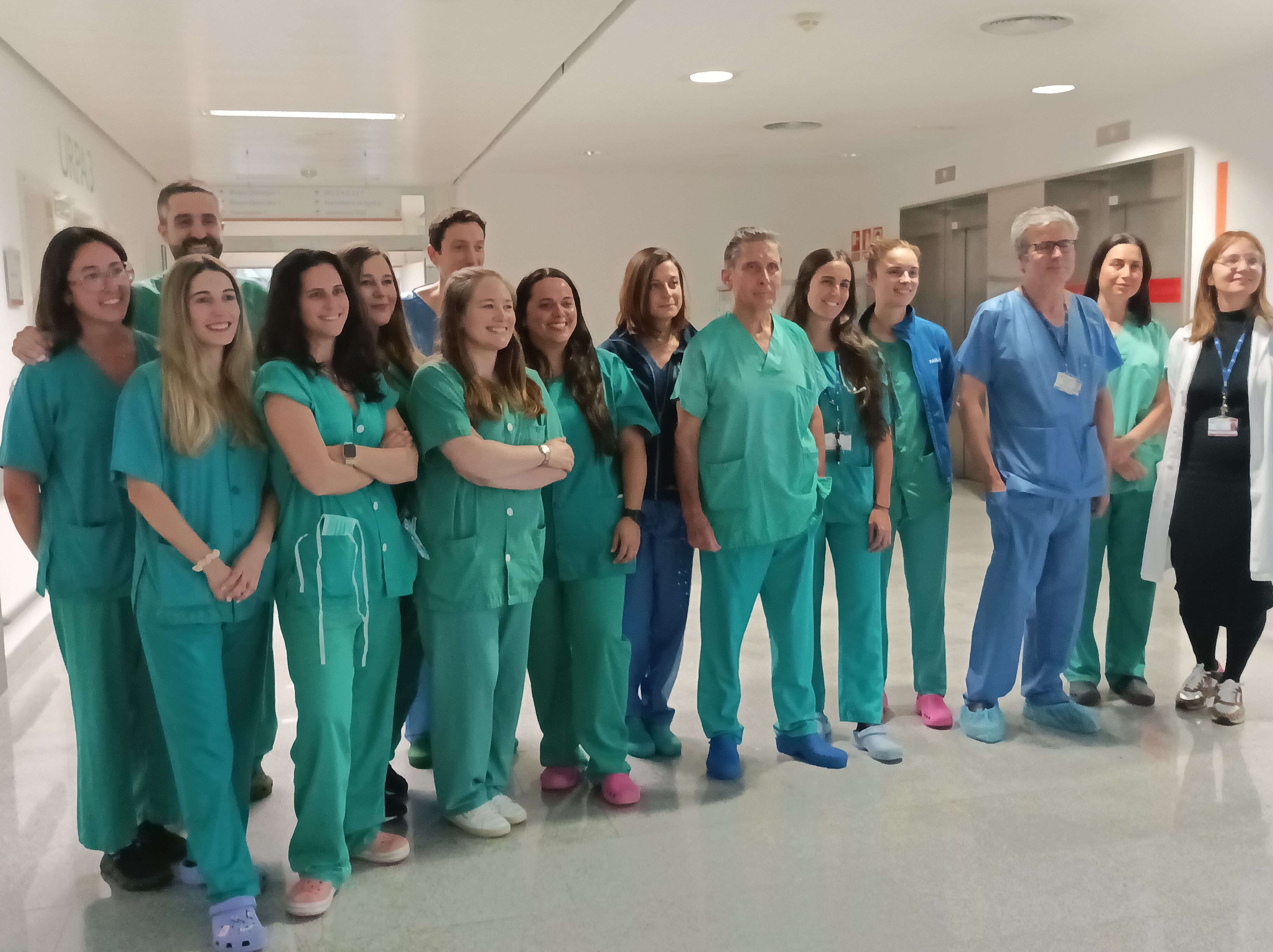 Equipo de Cirugía Cardiaca del HUCA.