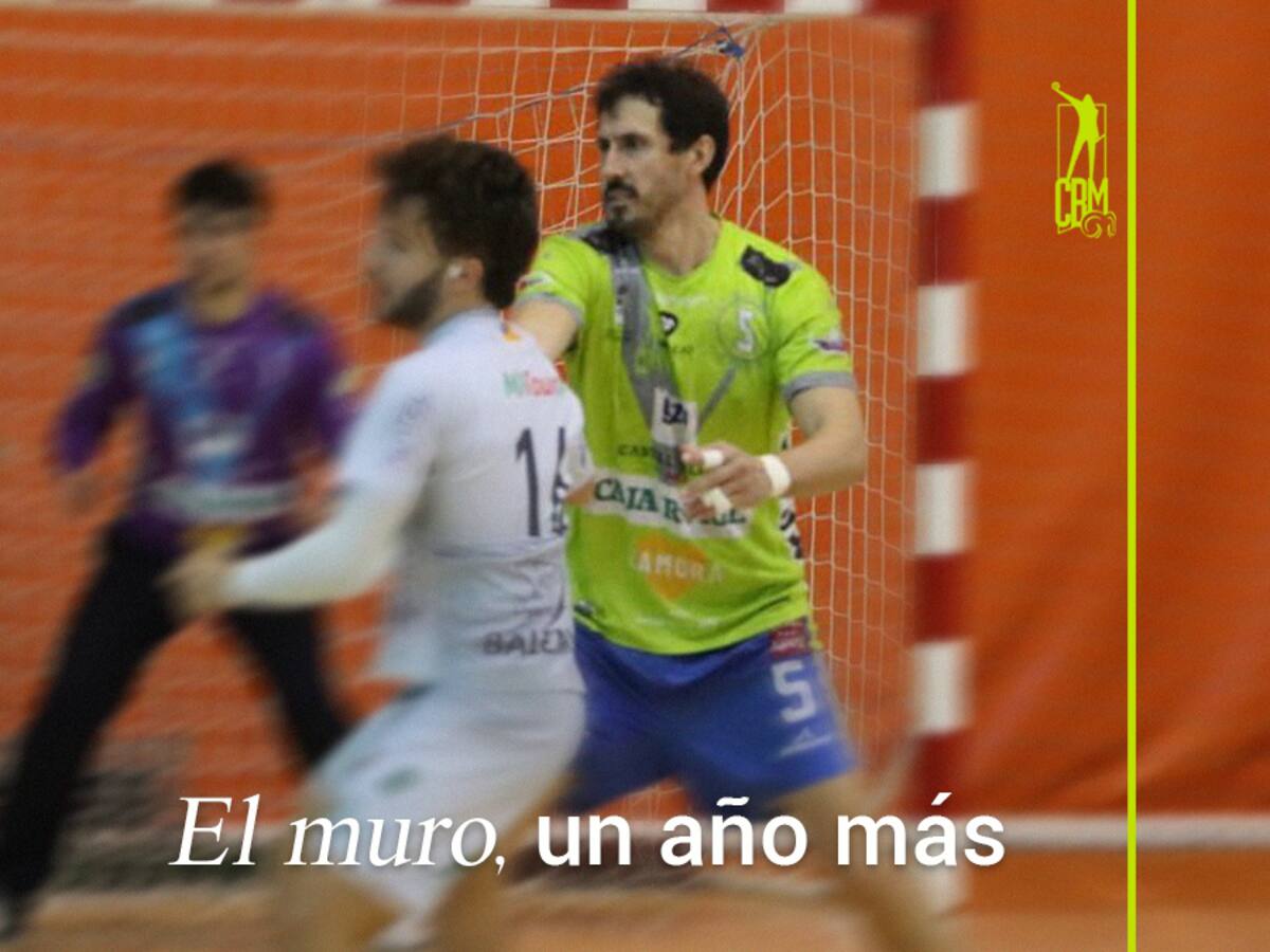 El muro Fernando renueva con el Balonmano Zamora