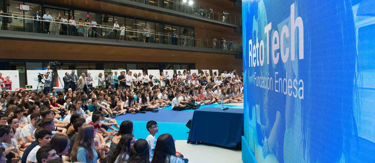 Fundación  Endesa durante la celebración de RetoTech
