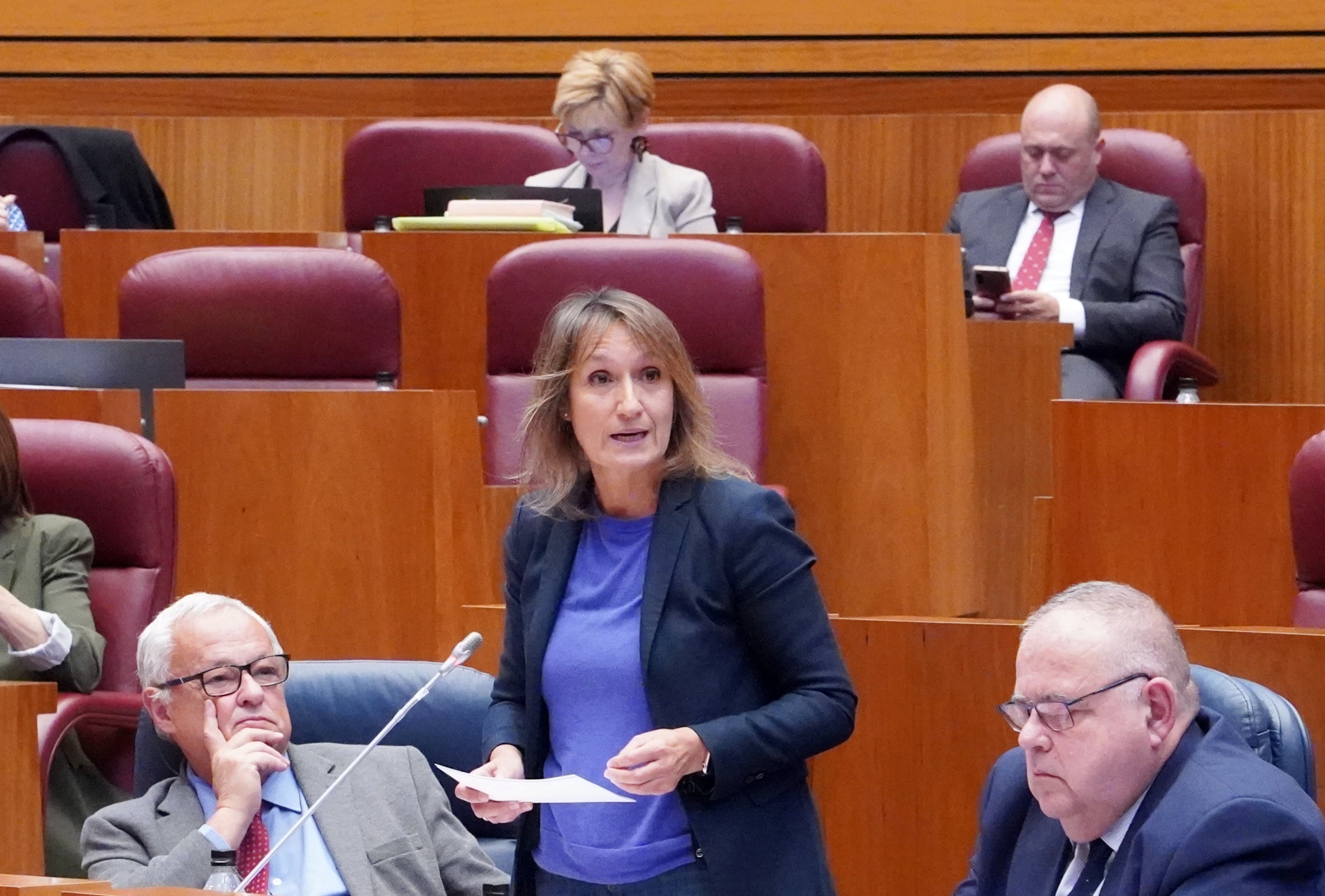 Rocío Lucas, consejera de Educación de la Junta de Castilla y León