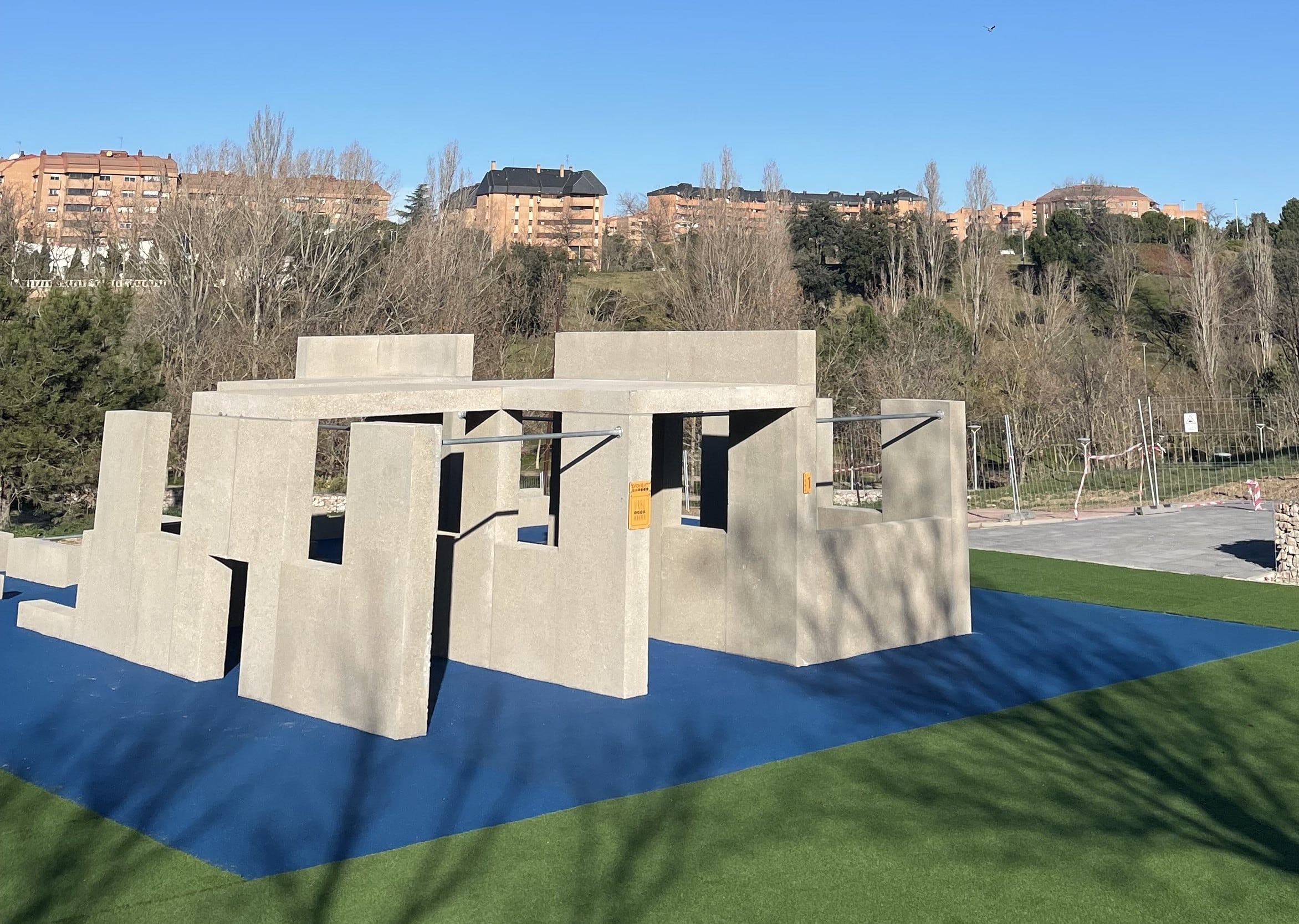 Instalaciones de parkour en Tres Cantos