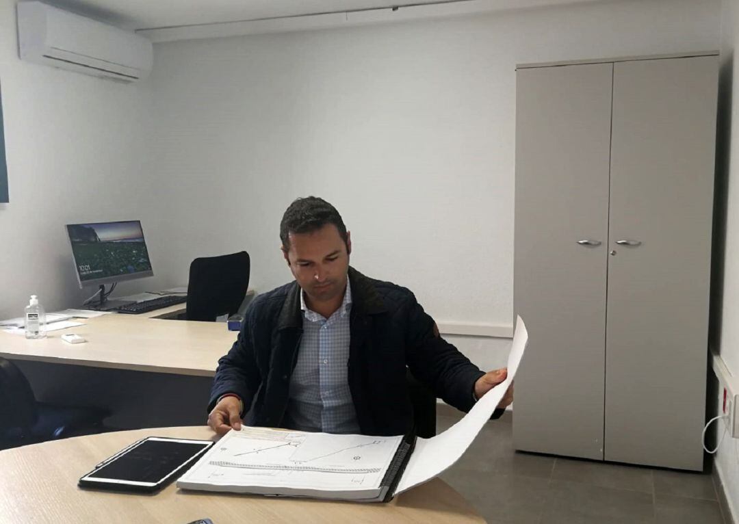 Jonatan Lemes, concejal de Obras Públicas de Yaiza.