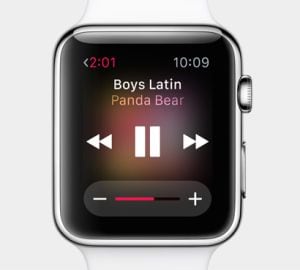 Aplicación ‘Música’ de Watch