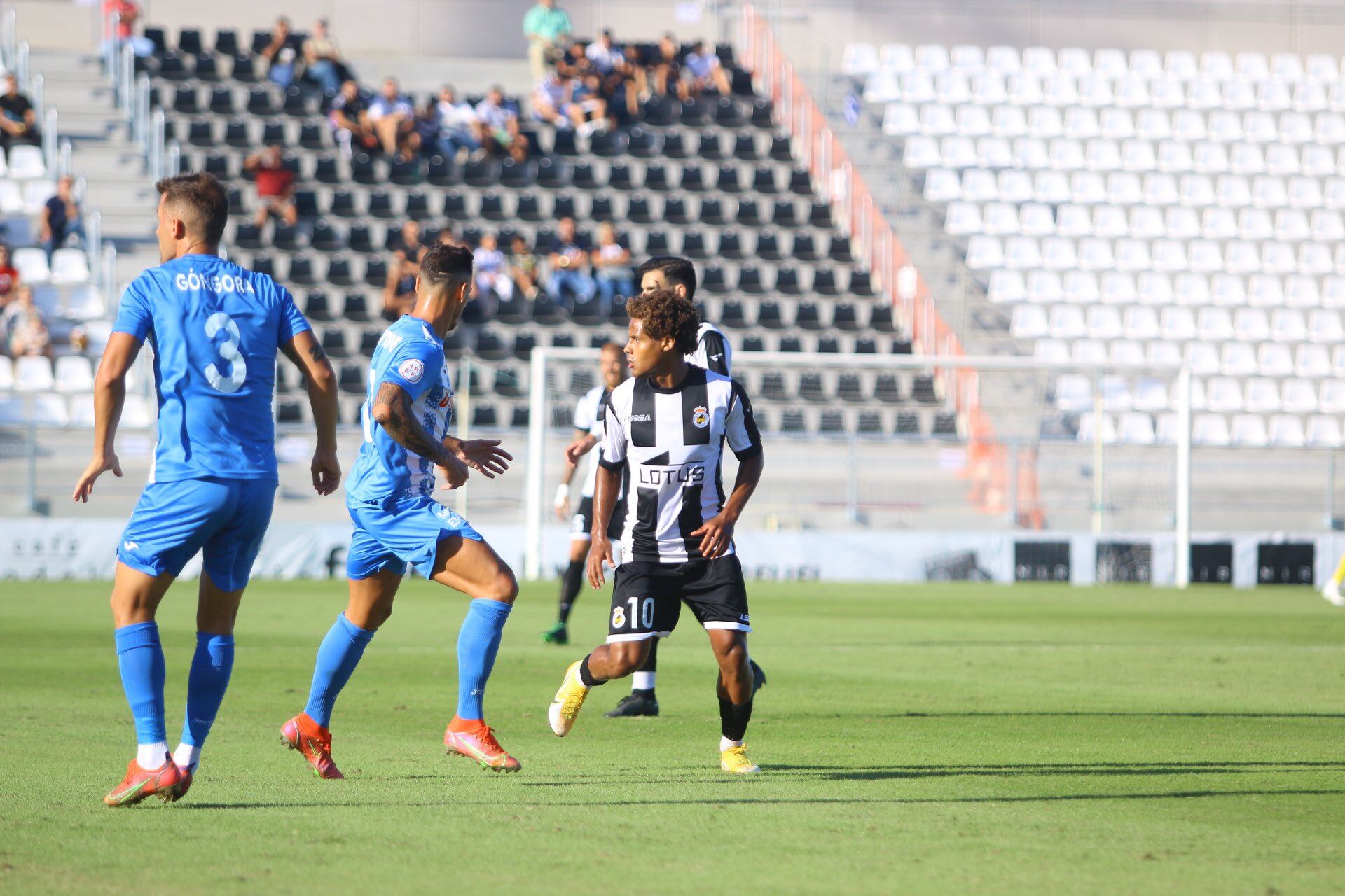 Un momento del partido