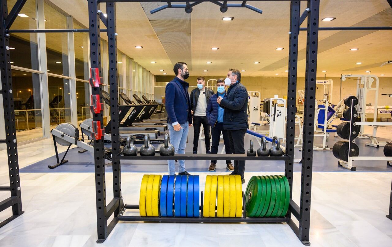 El alcalde de Almería ha visitado la instalación.