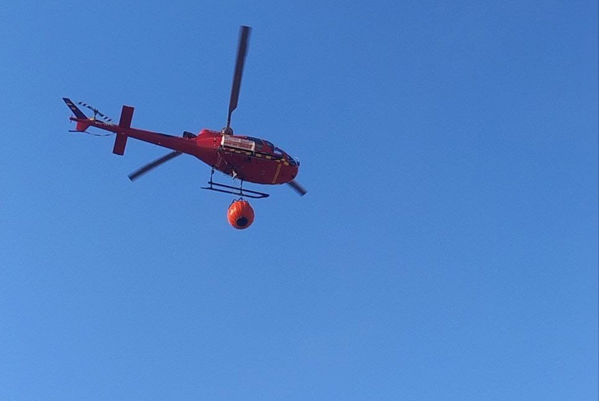 Helicóptero Milana de los Bomberos de Mallorca- BOMBEROS DE MALLORCA