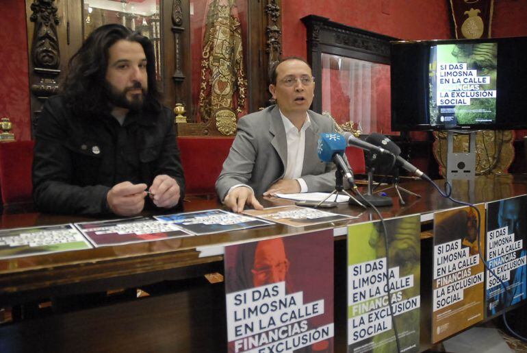 Presentación de la campaña contra la mendicidad en Granada